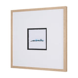 Morning Blue II by Mercana Studio a Framed Art Print by Mercana at Eve Furniture