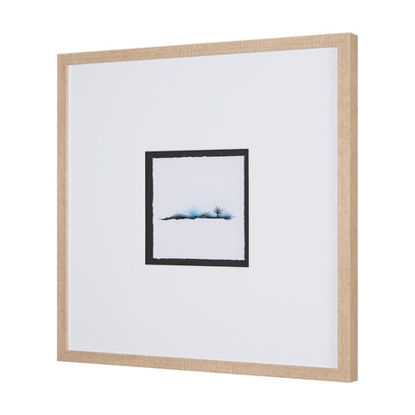 Morning Blue II by Mercana Studio a Framed Art Print by Mercana at Eve Furniture