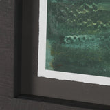 Morning Calm by Mercana Studio Hand Embelished Framed Artwork Matted under Glass by Mercana at Eve Furniture