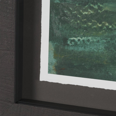 Morning Calm by Mercana Studio Hand Embelished Framed Artwork Matted under Glass by Mercana at Eve Furniture