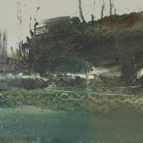 Morning Calm by Mercana Studio Hand Embelished Framed Artwork Matted under Glass by Mercana at Eve Furniture