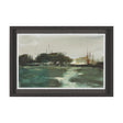 Morning Calm by Mercana Studio Hand Embelished Framed Artwork Matted under Glass by Mercana at Eve Furniture