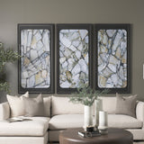 Morning Light I by Mercana Studio a Hand Embellished Framed Art Print Matted under Glass by Mercana at Eve Furniture