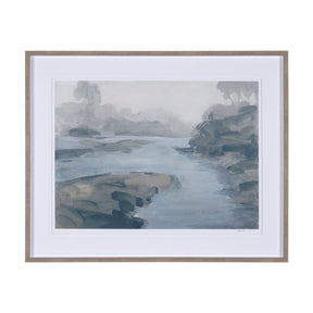 Morning Light I by Mercana Studio a Hand Embellished Textured Framed Art Print Matted under Glass by Mercana at Eve Furniture