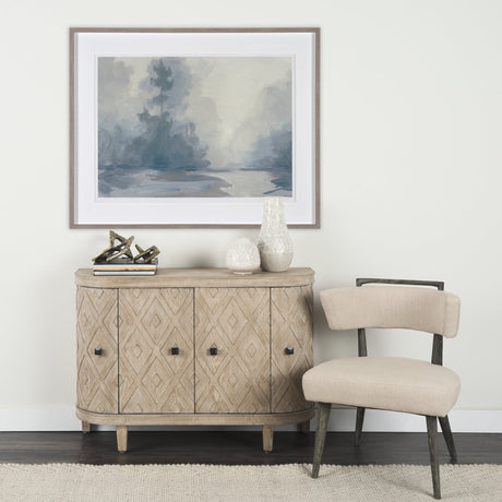 Morning Light II by Mercana Studio a Hand Embellished Textured Framed Art Print Matted under Glass by Mercana at Eve Furniture