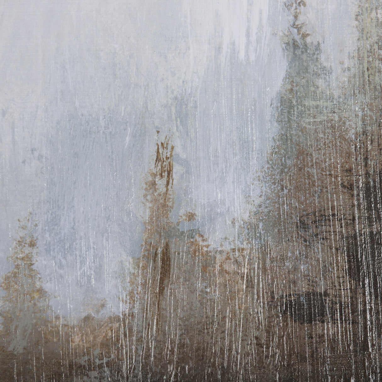 Morning Mist by Mercana Studio a Hand Embellished Textured Framed Canvas by Mercana at Eve Furniture