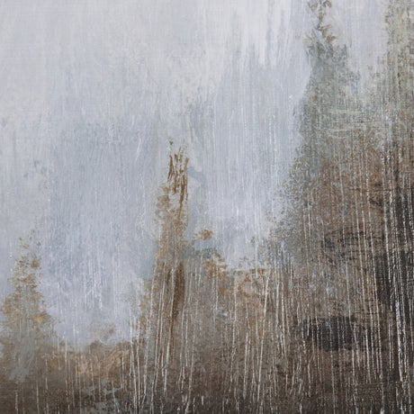 Morning Mist by Mercana Studio a Hand Embellished Textured Framed Canvas by Mercana at Eve Furniture