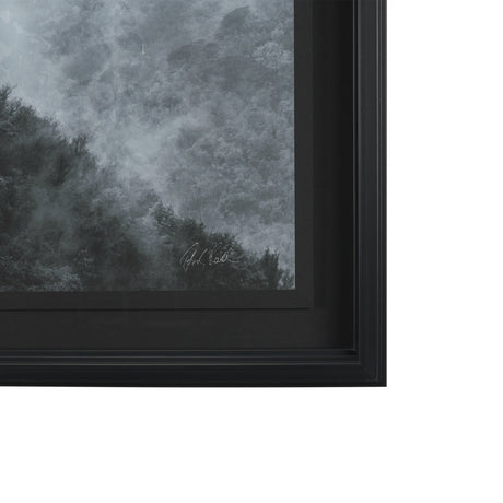 Morning Mist I by Deborah Revell a Hand Embellished Framed Print under Glass by Mercana at Eve Furniture
