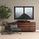 Morning Mist I by Deborah Revell a Hand Embellished Framed Print under Glass by Mercana at Eve Furniture