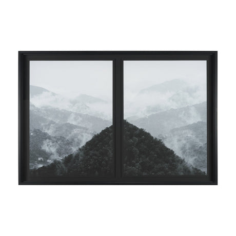 Morning Mist I by Deborah Revell a Hand Embellished Framed Print under Glass by Mercana at Eve Furniture