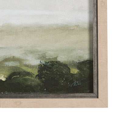 Morning Shadows by Mercana Studio a Hand Embellished Textured Framed Art Print by Mercana at Eve Furniture