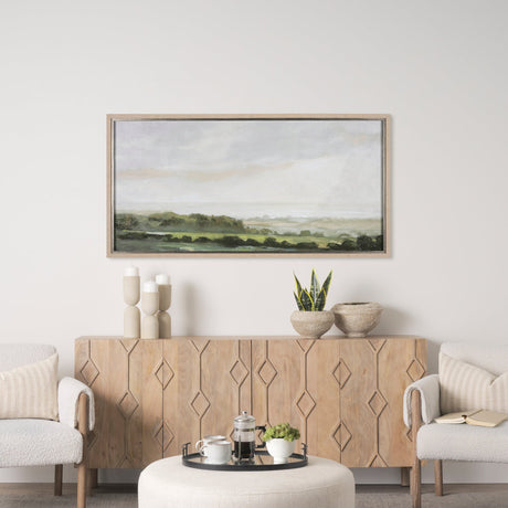 Morning Shadows by Mercana Studio a Hand Embellished Textured Framed Art Print by Mercana at Eve Furniture