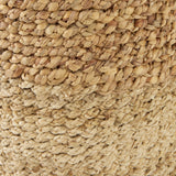 Morocco (Set of 3) Brown Two Tone Water Hyacinth and Cornhusk Round Basket W/ Handles by Mercana at Eve Furniture