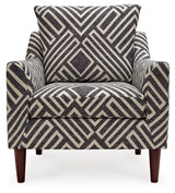 Morrilton Next-Gen Nuvella Natural/Charcoal Accent Chair by Ashley at Eve Furniture