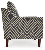 Morrilton Next-Gen Nuvella Natural/Charcoal Accent Chair by Ashley at Eve Furniture
