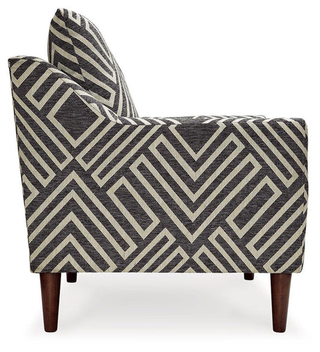 Morrilton Next-Gen Nuvella Natural/Charcoal Accent Chair by Ashley at Eve Furniture