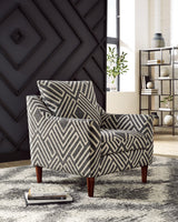 Morrilton Next-Gen Nuvella Natural/Charcoal Accent Chair by Ashley at Eve Furniture