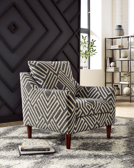 Morrilton Next-Gen Nuvella Natural/Charcoal Accent Chair by Ashley at Eve Furniture