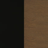 Morris Black/Walnut Twin Over Twin Wood Bunk Bed by Coaster at Eve Furniture