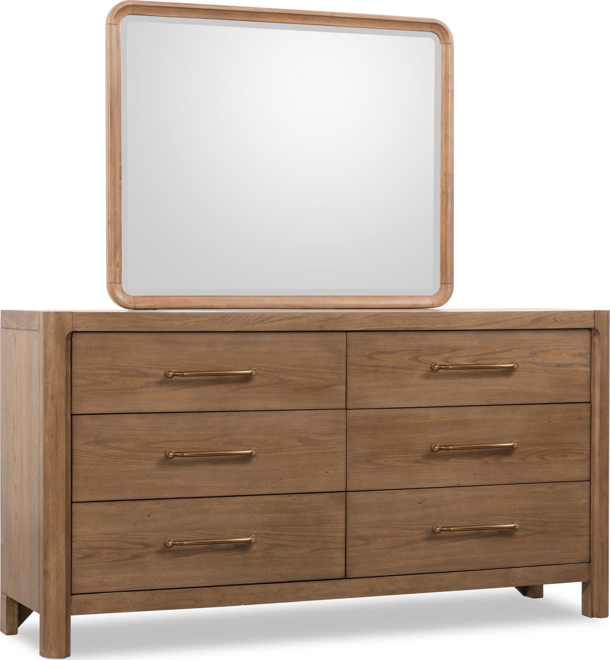 Morris Claystone 6 Drawer Dresser by Modus Furniture at Eve Furniture