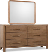 Morris Claystone 6 Drawer Dresser by Modus Furniture at Eve Furniture