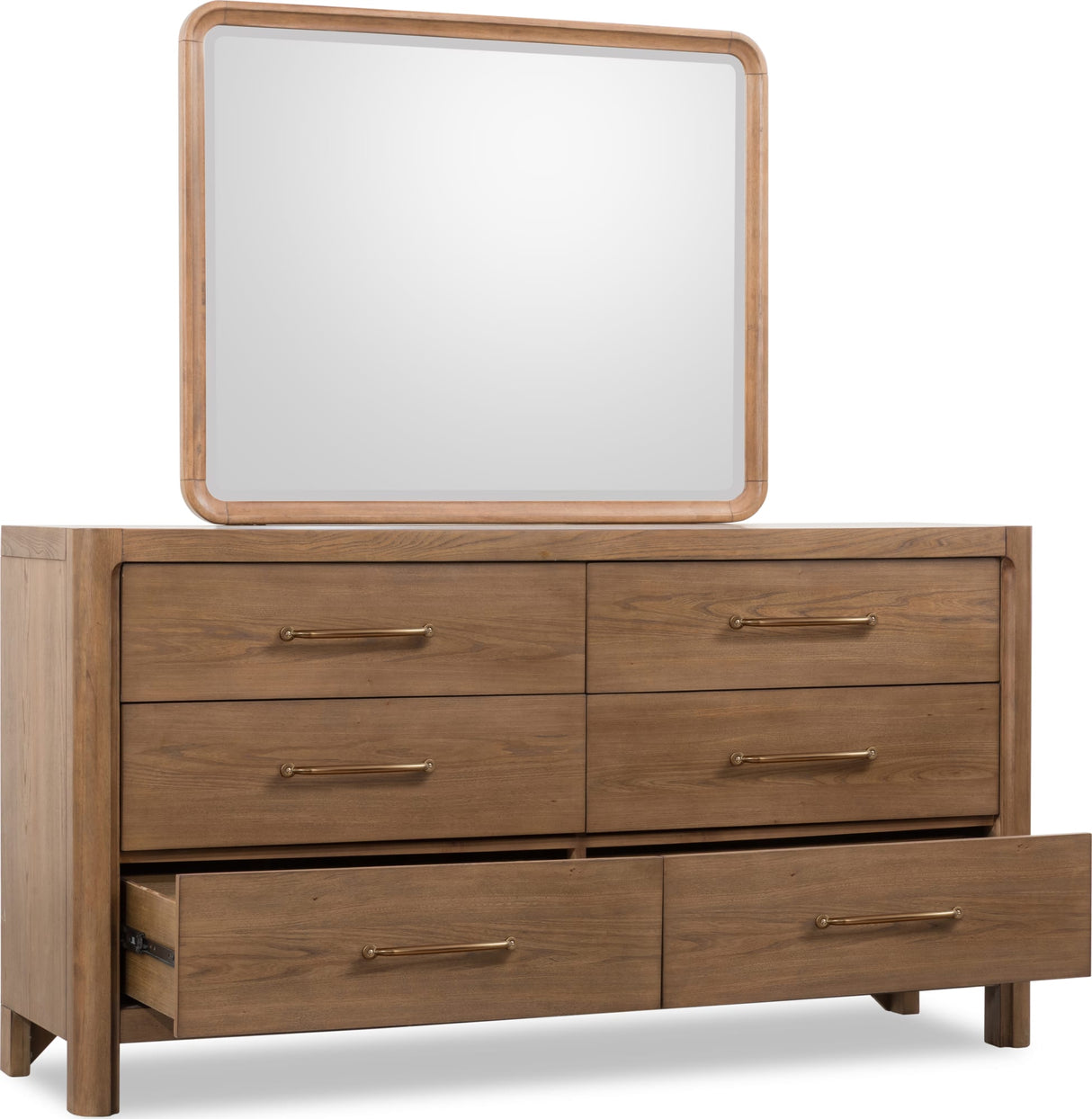 Morris Claystone 6 Drawer Dresser by Modus Furniture at Eve Furniture