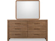 Morris Claystone 6 Drawer Dresser by Modus Furniture at Eve Furniture