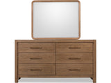 Morris Claystone 6 Drawer Dresser by Modus Furniture at Eve Furniture