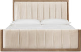 Morris Claystone King Upholstered Bed by Modus Furniture at Eve Furniture