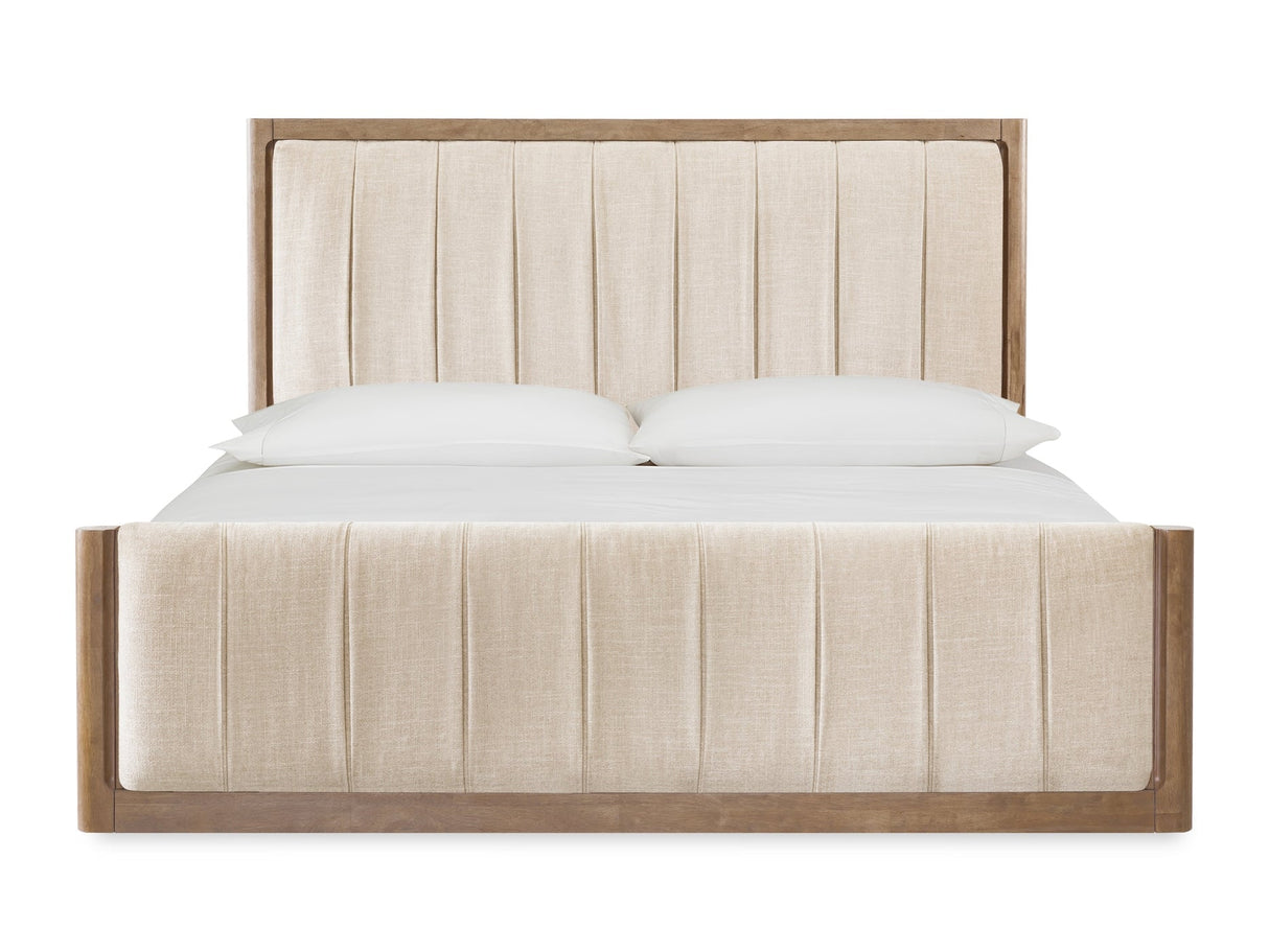 Morris Claystone King Upholstered Bed by Modus Furniture at Eve Furniture
