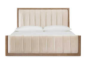 Morris Claystone King Upholstered Bed by Modus Furniture at Eve Furniture