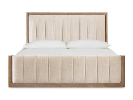 Morris Claystone King Upholstered Bed by Modus Furniture at Eve Furniture
