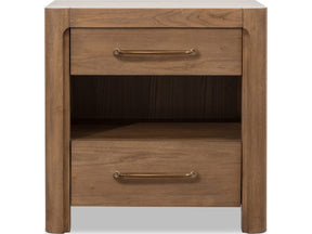 Morris Claystone Open Nightstand by Modus Furniture at Eve Furniture