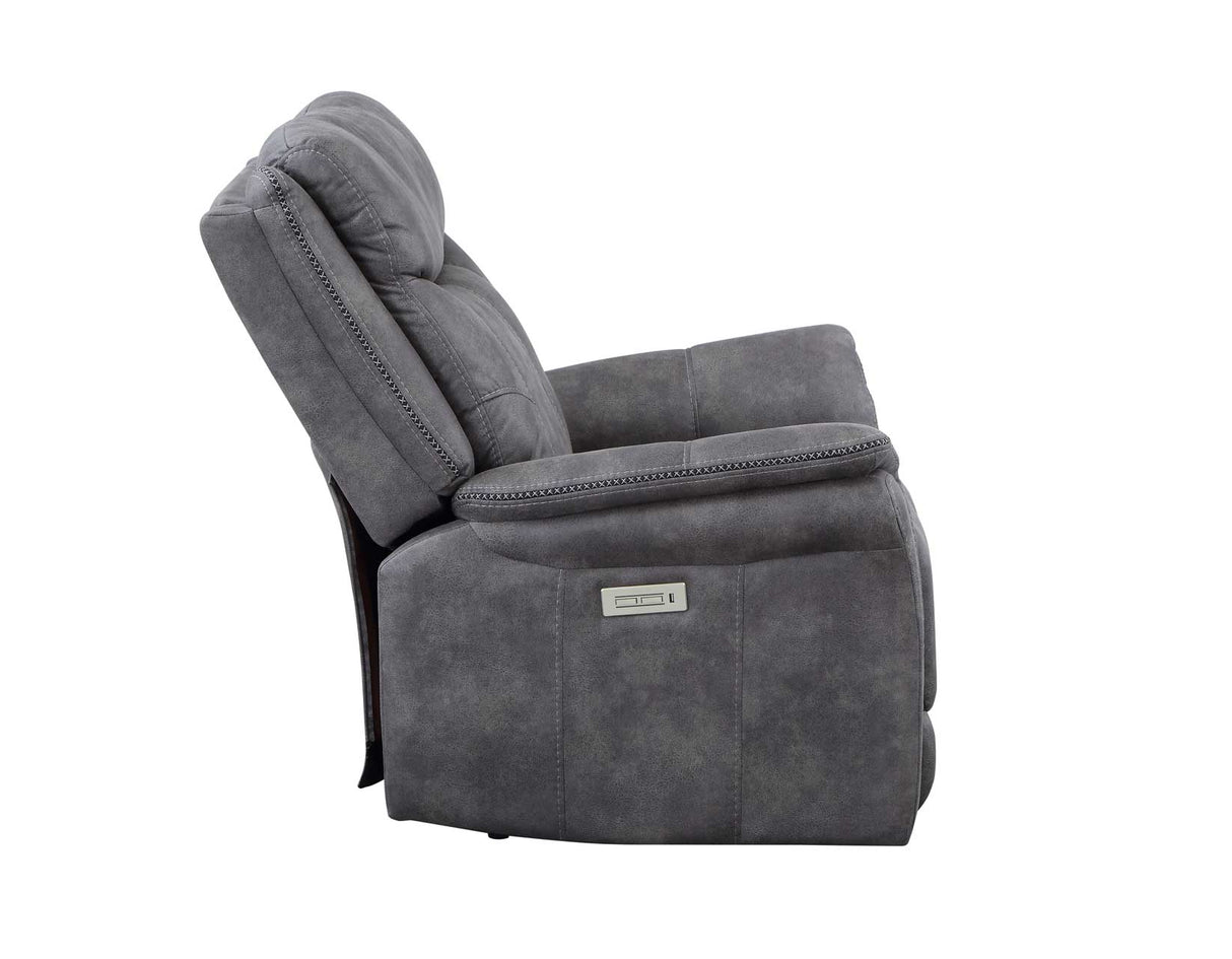 Morrison Dual-Power Recliner, Stone