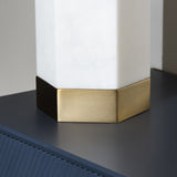 Morrison White Table Lamp by Crestview at Eve Furniture