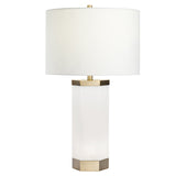 Morrison White Table Lamp by Crestview at Eve Furniture
