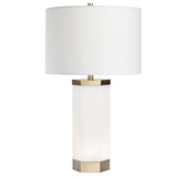 Morrison White Table Lamp by Crestview at Eve Furniture
