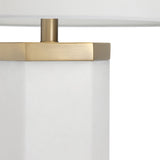 Morrison White Table Lamp by Crestview at Eve Furniture