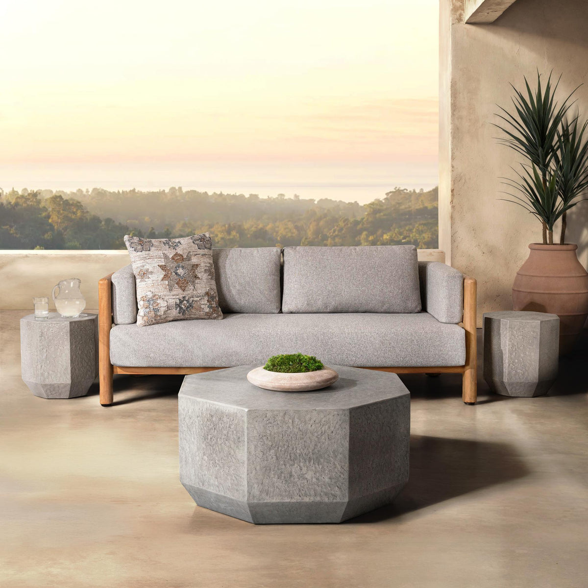 Morse Outdoor Coffee Table by Classic Home at Eve Furniture
