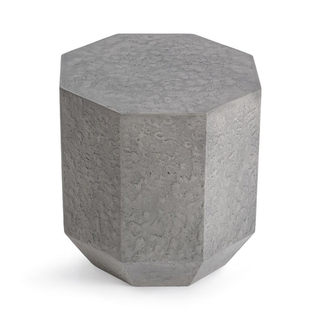 Morse Athena Gray 18" Freeform Outdoor End Table by Classic Home at Eve Furniture
