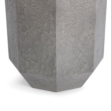 Morse Athena Gray 18" Freeform Outdoor End Table by Classic Home at Eve Furniture