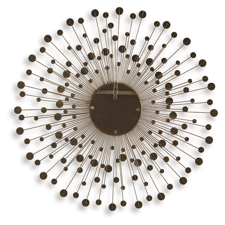 Morwenna Bronze/Gold Finish Accent Mirror by Ashley at Eve Furniture