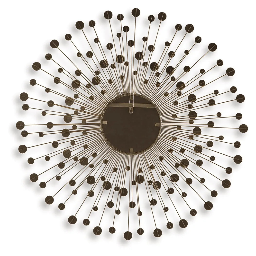 Morwenna Bronze/Gold Finish Accent Mirror by Ashley at Eve Furniture