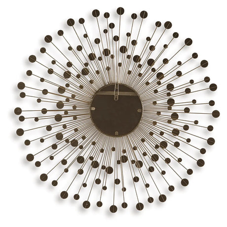 Morwenna Bronze/Gold Finish Accent Mirror by Ashley at Eve Furniture