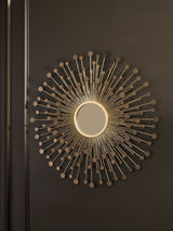 Morwenna Bronze/Gold Finish Accent Mirror by Ashley at Eve Furniture