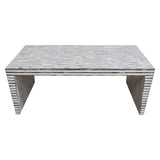 Mosaic Black/White Coffee Table by Diamond Sofa at Eve Furniture