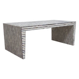 Mosaic Black/White Coffee Table by Diamond Sofa at Eve Furniture