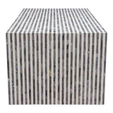 Mosaic Black/White Coffee Table by Diamond Sofa at Eve Furniture