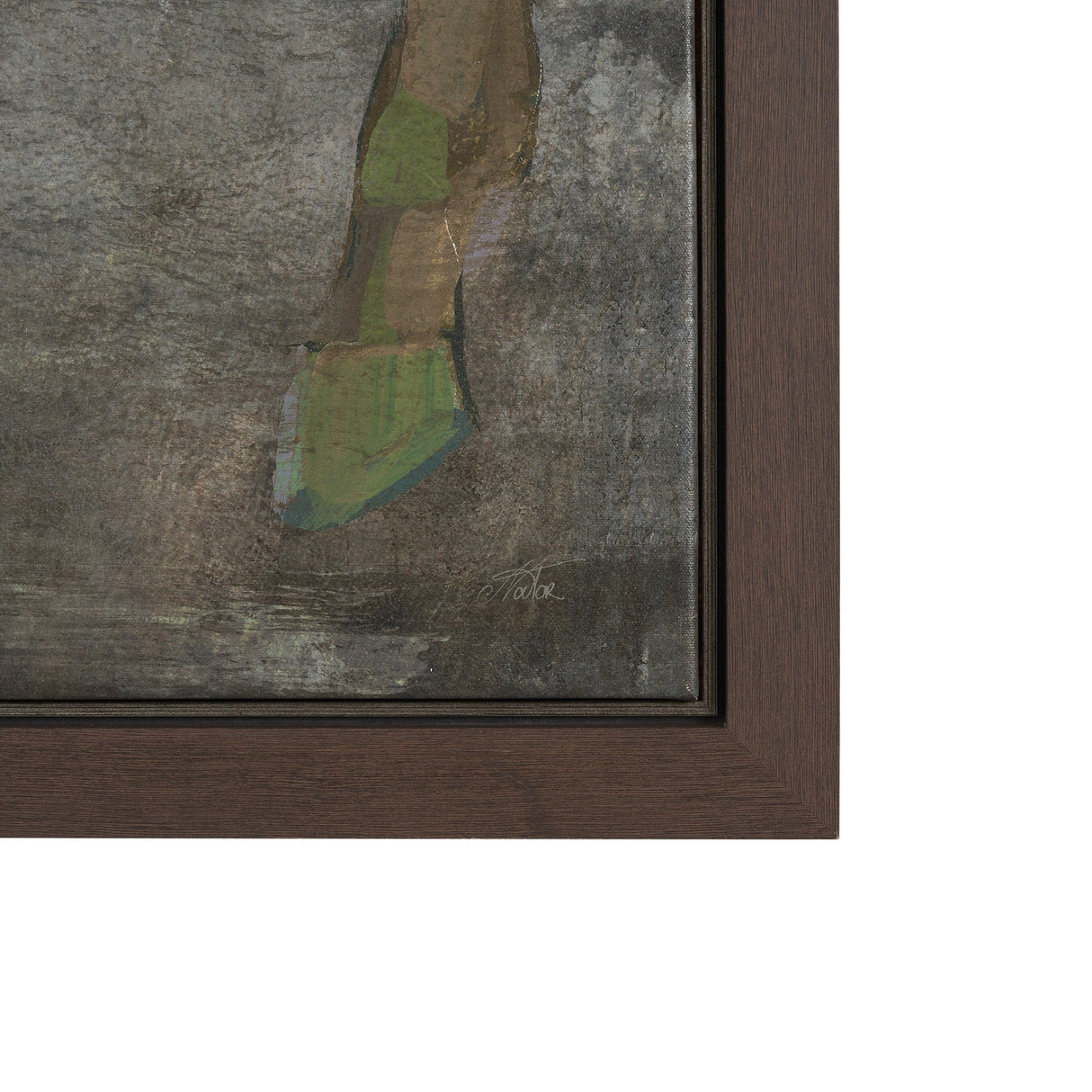 Mosaic Horse I by Mercana Studio a Hand Embellished Textured Framed Canvas by Mercana at Eve Furniture