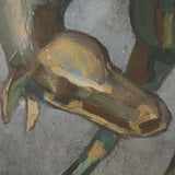 Mosaic Horse I by Mercana Studio a Hand Embellished Textured Framed Canvas by Mercana at Eve Furniture